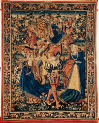 Tapisserie flamande. XVIe siècle