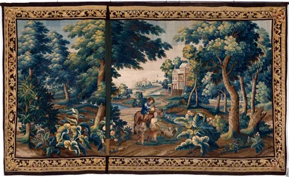 Tapisserie flamande. Fin XVIIe siècle. Propriété de l
