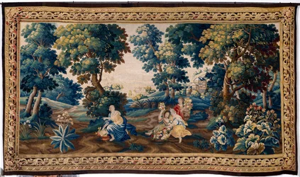 Tapisserie flamande. Fin XVIIe siècle. Propriété de l