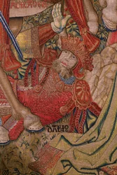 Série Moralités : La vertu des honneurs. Vers 1520. (détail)