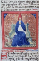 Page de la Legenda Aurea, Bruges, vers 1400-10