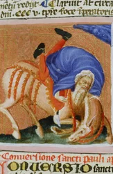 Page de la Legenda Aurea, Bruges, vers 1400-10