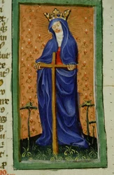 Page de la Legenda Aurea, Bruges, vers 1400-10