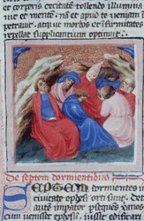 Page de la Legenda Aurea, Bruges, vers 1400-10