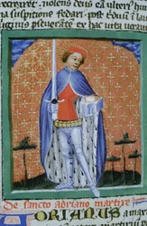 Page de la Legenda Aurea, Bruges, c.1400-10
