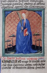 Page de la Legenda Aurea, Bruges, c.1400-10