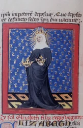 Page de la Legenda Aurea, Bruges, c.1400-10