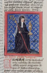 Page de la Legenda Aurea, Bruges, c.1400-10