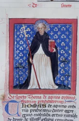 Page de la Legenda Aurea, Bruges, c.1400-10