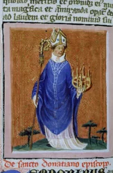 Page de la Legenda Aurea, Bruges, c.1400-10