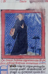 Page de la Legenda Aurea, Bruges, c.1400-10