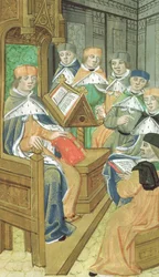 Conférence dans une salle, de De Medina Fen I. II, par Avicenne