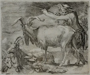 Gravure de maître ancien