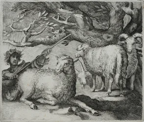Gravure de maître ancien