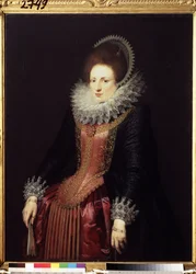 Portrait de dame a l