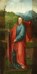 Saint André et Donateur, Saint Jacques [2 panneaux]