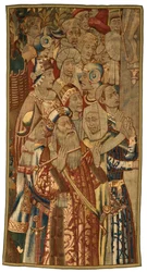 Tapisserie, Une réunion juive