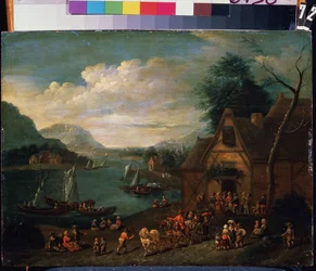 Une taverne sur le rivage