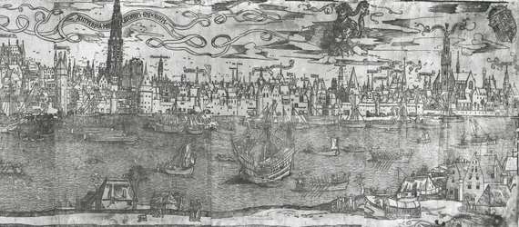 Vue du port d