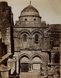 La basilique du Saint-Sépulcre à Jérusalem