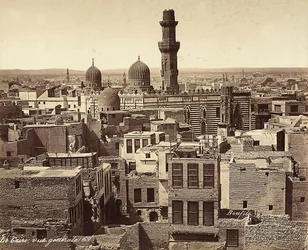 Vue panoramique du Caire, Égypte