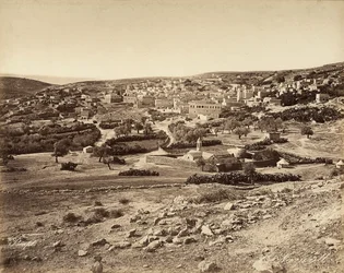 Vue panoramique de Nazareth, Israël