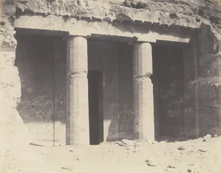Béni-Haçan, Architecture Hypogéene - Tombeau de Névothph