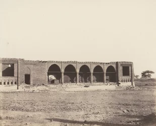 Syout, Caravansérail en Ruines, 1851-52, imprimé 1853-54