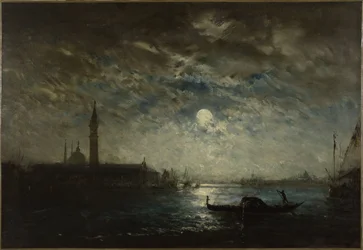 Venise et le Campanile au clair de lune, entre 1870 et 1890