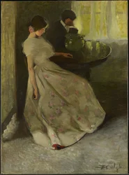 La dispute, vers 1902