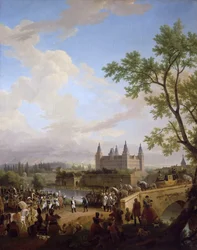 Rencontre entre Napoléon et le baron Karl von Dalberg à Aschaffenburg, 2 octobre 1806