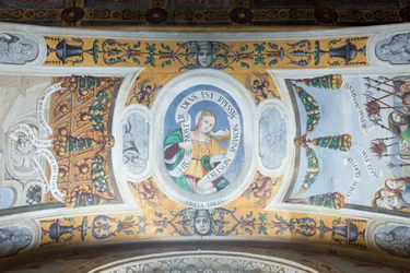 Les fresques du chœur des nonnes