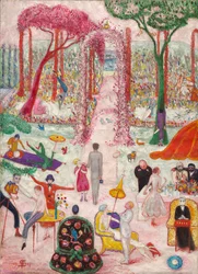 Après-midi de dimanche à la campagne, 1917