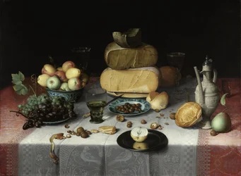 Nature morte au fromage, vers 1615