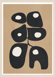Abstrait organique du milieu du siècle