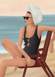 Style décontracté de plage