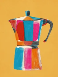 Cafetière à piston Vibrant Moka