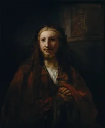 Christ avec un bâton