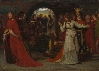 Cordelia se séparant de ses sœurs
