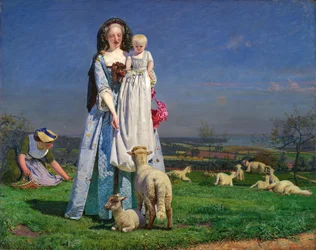 Jolis agneaux, 1850s