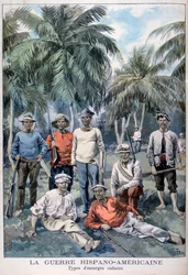Insurgés cubains pendant la guerre hispano-américaine, 1898