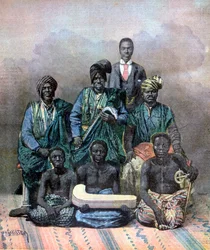 Roi Béhanzin du Dahomey, 1893