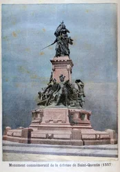 Monument à la défense de Saint-Quentin, 1557, 1896
