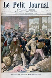 Rébellion des conscrits alsaciens-lorrains, 1896
