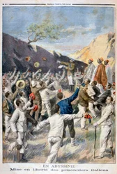 Libération des prisonniers italiens, Abyssinie, 1896