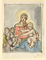 Enfant Jésus avec chapelet