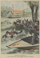 Sauvetage courageux dans le Doubs par deux soldats français