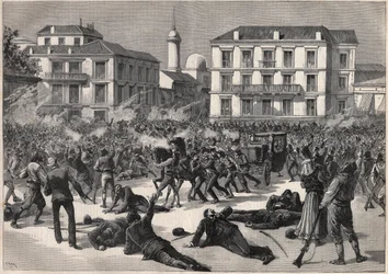 Déportation de la Reine Nathalie de Serbie