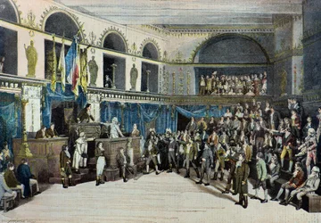 Thermidor , la chute de robespierre, theatre de la porte saint martin