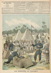 Boîtes de Nouvel An au Dahomey, de 